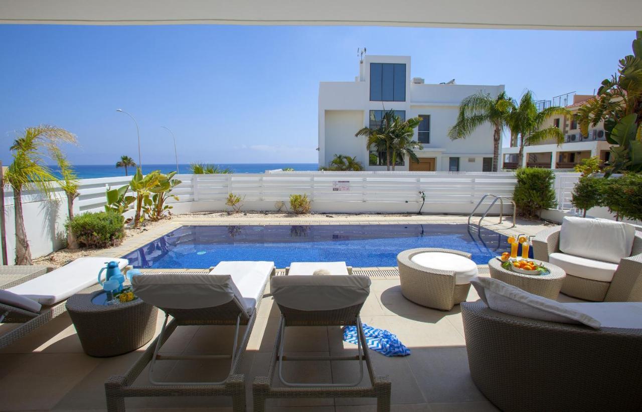 Central Protaras Seaview Villa Zinnia Dış mekan fotoğraf