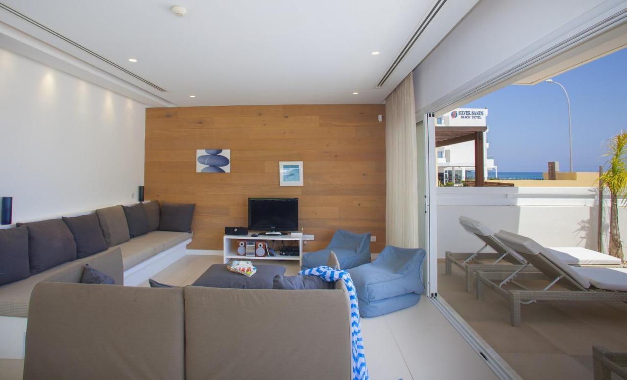 Central Protaras Seaview Villa Zinnia Dış mekan fotoğraf